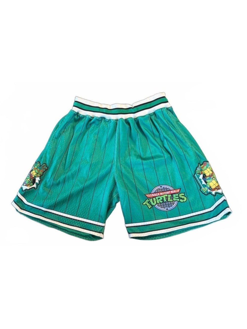Teenage Mutant Ninja Turtles Mesh Basketball Shorts Adult Small